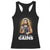 Funny Jesus Gym Workout Hallowed Be Thy Gains Racerback Tank Top Muscle Jesus Weightlifting