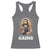 Funny Jesus Gym Workout Hallowed Be Thy Gains Racerback Tank Top Muscle Jesus Weightlifting