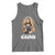 Funny Jesus Gym Workout Hallowed Be Thy Gains Tank Top Muscle Jesus Weightlifting