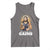 Funny Jesus Gym Workout Hallowed Be Thy Gains Tank Top Muscle Jesus Weightlifting