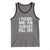 Funny I Flexed And The Sleeves Fell Of Tank Top Workout Gymer Shadow Text