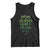 Funny Ohio Skibidi Gyatt Sigma Rizz St Patrick's Day Tank Top Shamrock