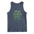 Funny Ohio Skibidi Gyatt Sigma Rizz St Patrick's Day Tank Top Shamrock