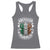 Funny Irish Viking Racerback Tank Top Everyone Is A Little Irish On St Patrick's Day