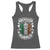 Funny Irish Viking Racerback Tank Top Everyone Is A Little Irish On St Patrick's Day