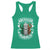 Funny Irish Viking Racerback Tank Top Everyone Is A Little Irish On St Patrick's Day