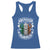 Funny Irish Viking Racerback Tank Top Everyone Is A Little Irish On St Patrick's Day