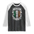 Funny Irish Viking Raglan Shirt Everyone Is A Little Irish On St Patrick's Day