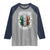 Funny Irish Viking Raglan Shirt Everyone Is A Little Irish On St Patrick's Day