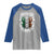 Funny Irish Viking Raglan Shirt Everyone Is A Little Irish On St Patrick's Day