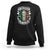 Funny Irish Viking Sweatshirt Everyone Is A Little Irish On St Patrick's Day