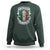 Funny Irish Viking Sweatshirt Everyone Is A Little Irish On St Patrick's Day