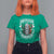 Funny Irish Viking T Shirt For Women Everyone Is A Little Irish On St Patrick's Day