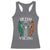 Irish Viking Racerback Tank Top Vintage Shamrock Celtic Viking Skull