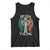 Irish Viking Tank Top Vintage Shamrock Celtic Viking Skull