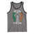 Irish Viking Tank Top Vintage Shamrock Celtic Viking Skull