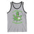 Funny St Patrick's Day Cannabis Weed Tank Top A Wee Bit Highrish Shamrock