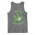 Funny St Patrick's Day Cannabis Weed Tank Top A Wee Bit Highrish Shamrock