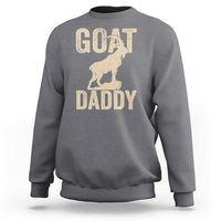 Goat Daddy Sweatshirt Funny Goat Father Vintage