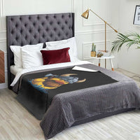 Rubber Duck Viking Warrior Norse Mythology Throw Blanket - Wonder Print Shop