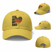 German Pride Baseball Cap It Is In My DNA Patriotic Germany Flag