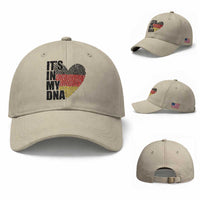 German Pride Baseball Cap It Is In My DNA Patriotic Germany Flag