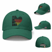 German Pride Baseball Cap It Is In My DNA Patriotic Germany Flag