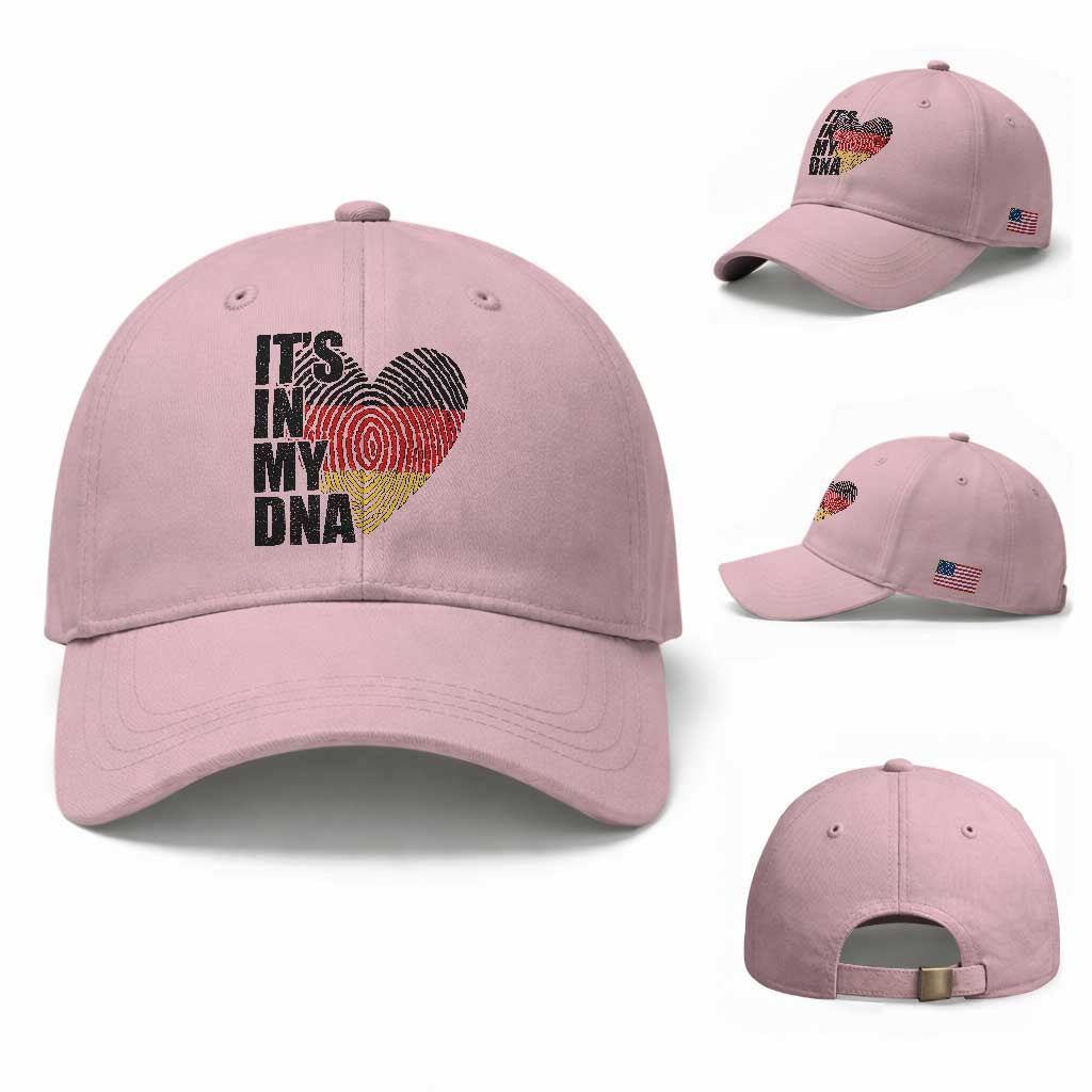 German Pride Baseball Cap It Is In My DNA Patriotic Germany Flag