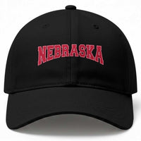 Nebraska Sports Throwback Design Jersey Style Baseball Cap