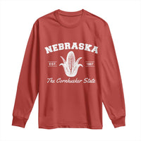 Nebraska The Cornhusker State Est 1867 Long Sleeve Shirt