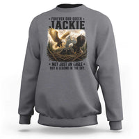Jackie Bald Eagle Sweatshirt Forever Our Queen Not Just An Eagle But A Legend In The Sky