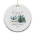 Personalized Engaged 2024 Christmas Ornament Custom Name Mr & Mrs Engagement Snow Forest - Wonder Print Shop