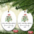 Personalized First Christmas Married 2024 Christmas Ornament Custom Name Couple Xmas Mistletoe - Wonder Print Shop