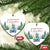 Our First Xmas Together 2024 Car Snow Christmas Ornament - Wonder Print Shop