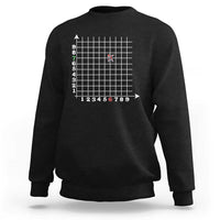 Funny 67 Math Coordinates Christmas Sweatshirt Dabbing Santa Teacher Student Six Seven Meme - Wonder Print Shop