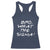 Funny Bro What The Sigma Racerback Tank Top Meme Saying Quote