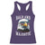 Funny Eagle Bald And Majestic Racerback Tank Top American Flag Sunglasses Eagle