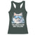 Funny Skiing Snowboarding Cat Racerback Tank Top The Meowtains Are Calling Ski Goggles