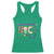 Funny NICU Mardi Gras Racerback Tank Top We Found The Baby NICU Krewe King Cake