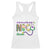 Funny NICU Mardi Gras Racerback Tank Top We Found The Baby NICU Krewe King Cake