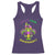 Funny Who's Your Crawdaddy Racerback Tank Top Vintage Crawfish Beads Fleur De Lis Mardi Gras