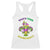 Funny Who's Your Crawdaddy Racerback Tank Top Vintage Crawfish Beads Fleur De Lis Mardi Gras