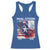 Proud American Texan Racerback Tank Top Dual Citizen Liberty Or Death Come And Take It