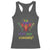 Funny Who's Your Crawdaddy Racerback Tank Top Crawfish Beads Mardi Gras