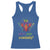 Funny Who's Your Crawdaddy Racerback Tank Top Crawfish Beads Mardi Gras