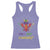 Funny Who's Your Crawdaddy Racerback Tank Top Crawfish Beads Mardi Gras