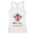 Funny Who's Your Crawdaddy Racerback Tank Top Crawfish Beads Mardi Gras