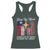 Proud American Texan Jesus Racerback Tank Top Texan By Blood American By Birth Patriot By Choice Cross