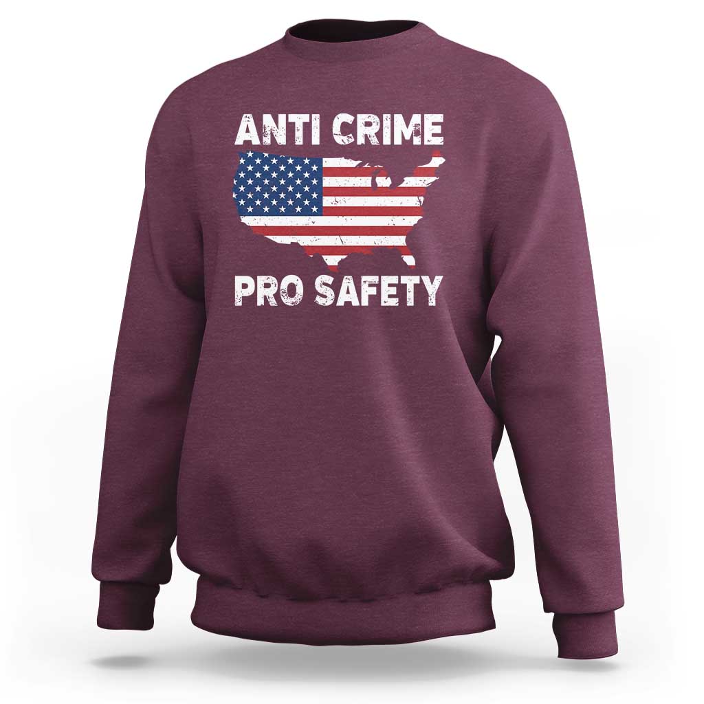 Anti Crime Pro Safety Sweatshirt Mayor Resistance Protest Jacob Political
