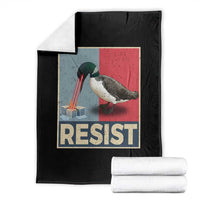Minnesota Loon Resist Throw Blanket Loon Bird Laser Ice Cube Poster Graphic